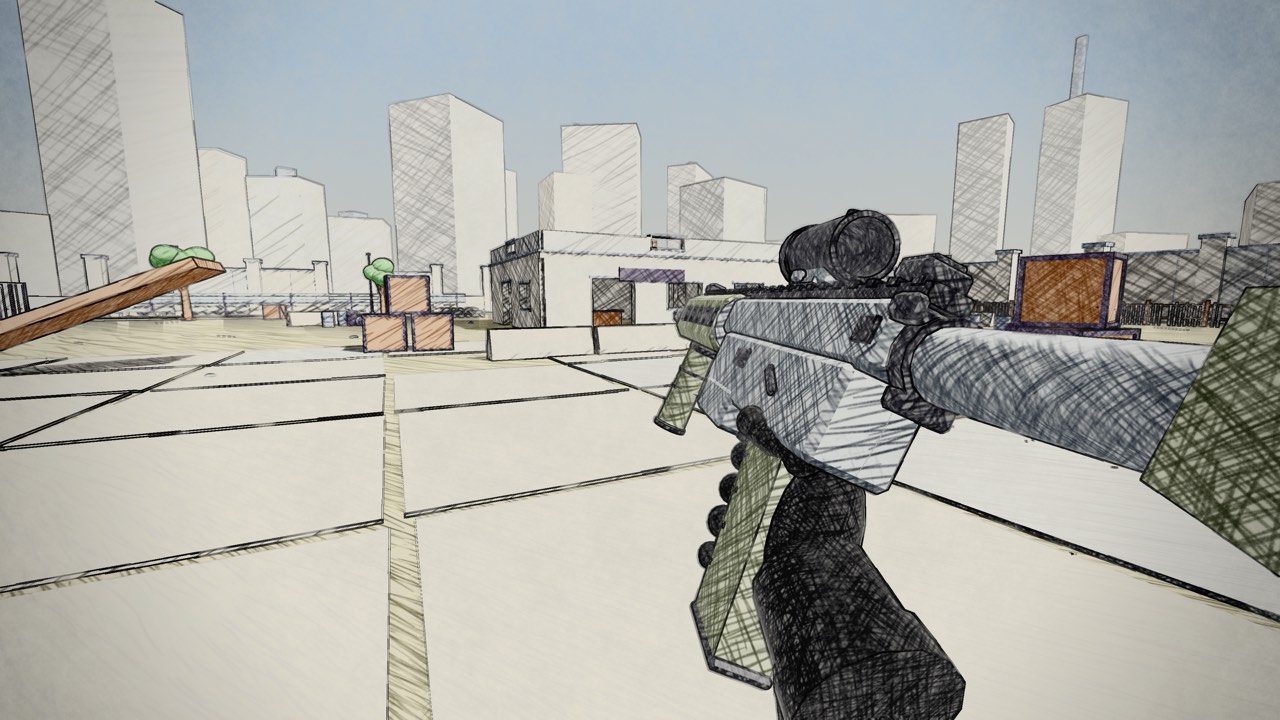 The MK-4's magazine on its way out mid-reload